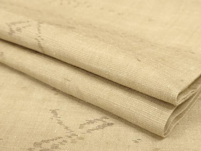 平和屋着物▽上質な紬 単衣 トンボ 正絹 逸品 未使用 AAAS3078iu