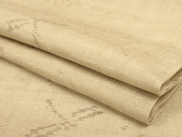 平和屋着物▽上質な紬 単衣 トンボ 正絹 逸品 未使用 AAAS3078iu