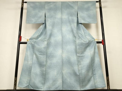 平和屋着物▽江戸小紋 単衣 大小あられ 正絹 逸品 AAAS3080iu