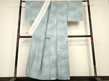 平和屋着物▽江戸小紋 単衣 大小あられ 正絹 逸品 AAAS3080iu