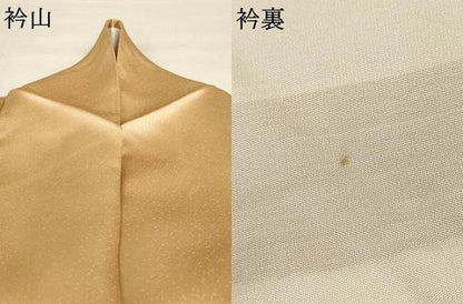 平和屋着物▽訪問着 単衣 草花文 金彩 正絹 逸品 AAAS3084iu