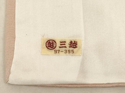 平和屋着物▽訪問着 単衣 貝桶花文 金彩 三越扱い 正絹 逸品 未使用 AAAS3086iu