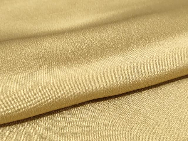 平和屋着物▽上質な色無地　単衣　榛色　正絹　逸品　未使用　AAAS3102iu