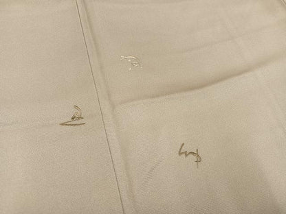 平和屋着物■豪華色留袖 刺繍 文字文 正絹 逸品 AAAS4853ph