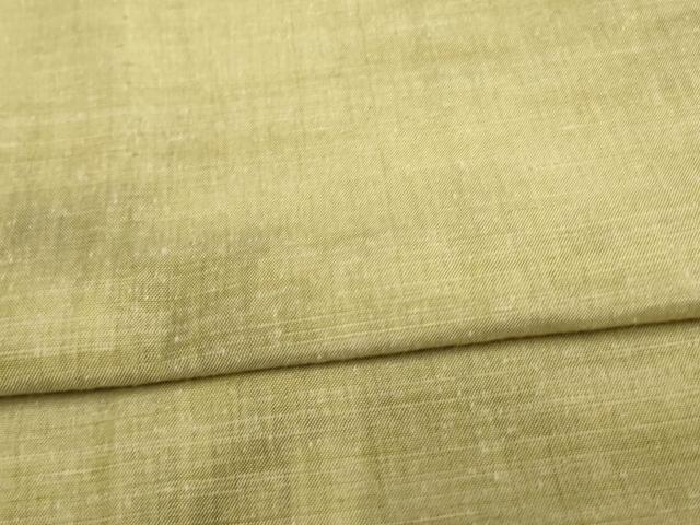 平和屋着物▽上質な紬 単衣 霞文 正絹 逸品 AAAS4958fy