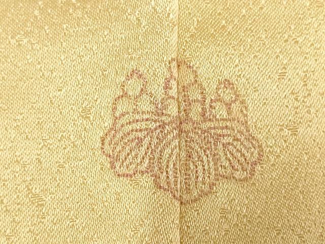 平和屋着物▽上質な小紋 単衣 絞り 舞花文 正絹 逸品 AAAS4960fy