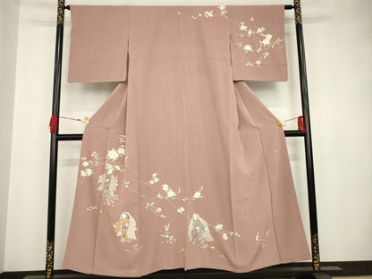 平和屋着物●訪問着 友禅 作家物 童子 正絹 逸品 AAAS6693ck