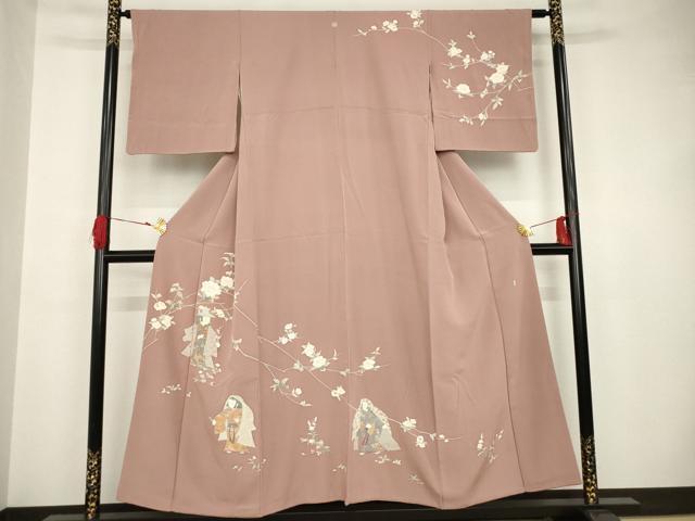 平和屋着物●訪問着 友禅 作家物 童子 正絹 逸品 AAAS6693ck