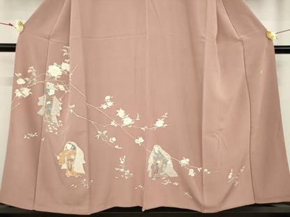 平和屋着物●訪問着 友禅 作家物 童子 正絹 逸品 AAAS6693ck