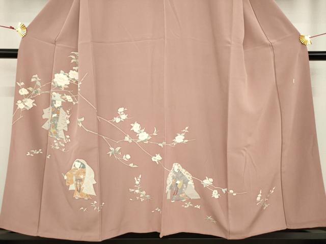 平和屋着物●訪問着 友禅 作家物 童子 正絹 逸品 AAAS6693ck