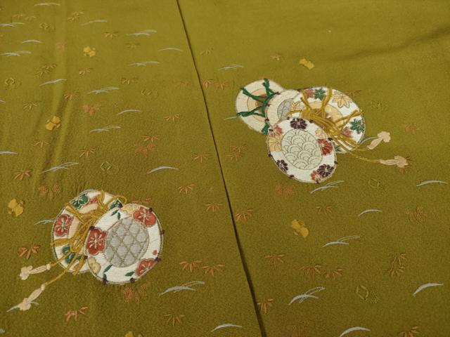 平和屋着物●訪問着 花鼓文 正絹 逸品 AAAS6704ck