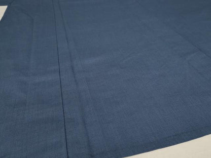 平和屋着物∴夏物 男性 浴衣 青藍色 綿 逸品 AABC2220ma