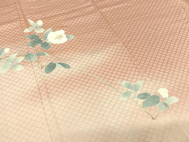 平和屋着物□訪問着 枝花文 暈し染め 正絹 逸品 AAAS7191zg