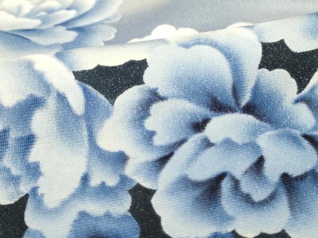 平和屋着物▽訪問着 単衣 舞花文 金銀彩 正絹 逸品 AAAS7437iu