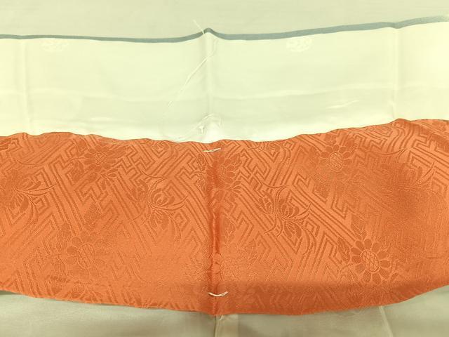 平和屋着物●訪問着 正倉院夾纈文様 金通し地 正絹 逸品 AAAT0229zg