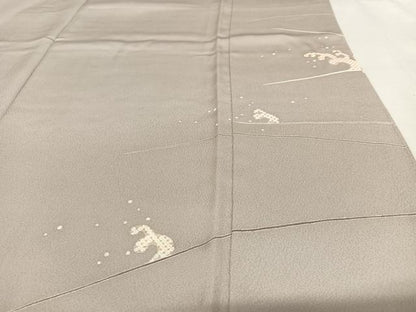 平和屋着物●極上 訪問着 訪問着 友禅 駒刺繍 立波文 金彩 正絹 逸品 AAAT0536zg