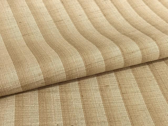 平和屋着物●上質な紬 縞 正絹 逸品 AAAT0574zg