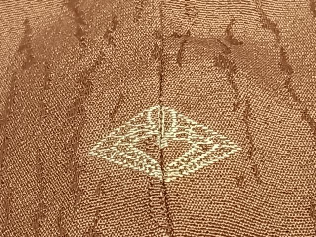 平和屋着物●創業460年・千總 色留袖 刺繍 柴垣に花 三越扱い 正絹 逸品 AAAT0680zg