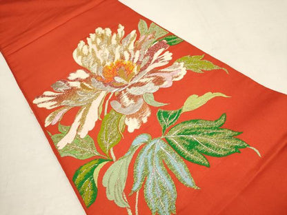 平和屋着物●龍村平蔵製 太鼓柄 本袋帯 国色錦 金銀糸 正絹 逸品 AAAT1312wj
