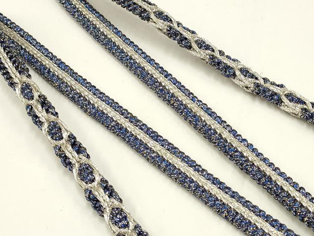 平和屋着物●織の宝石・ダイヤモンドカット　佐波理綴　SAHARI JEM　帯締め　金銀糸　逸品　AAAT2156ay