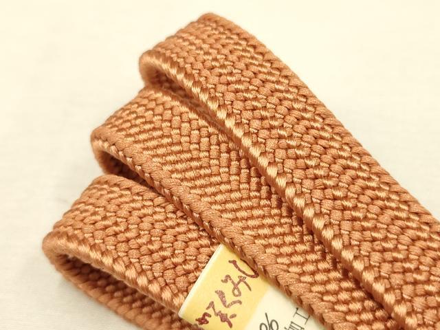 平和屋着物●和装小物　帯締め・帯揚げセット　堅牢染　伊賀組紐　鬼しぼ縮緬　逸品　未使用　AAAT2164ay