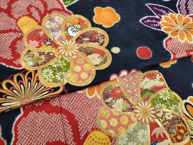 平和屋着物●豪華振袖 駒刺繍 絞り 吉祥舞花文 金彩 正絹 逸品 AAAT2215ck
