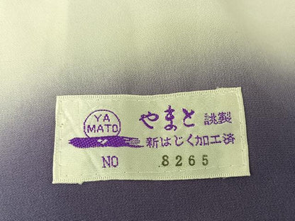 平和屋着物●越後十日町の一流染匠 桐屋・翠山工房 訪問着 長襦袢セット（無双仕立て）絞り 辻が花 暈し染め 金彩 正絹 逸品 AAAT3031np