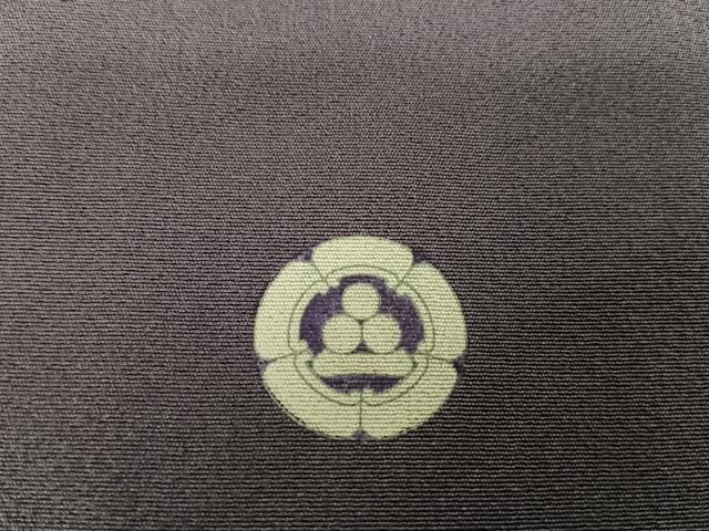 平和屋着物●本貝紫作家　西山和垣　色留袖　鳳凰菊唐草　鈴乃屋扱い　正絹　逸品　未使用　AAAT3079np　