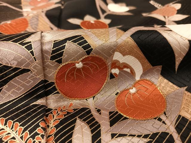 平和屋着物○十日町老舗ブランド 吉澤友禅 吾妻徳穂 訪問着 駒刺繍