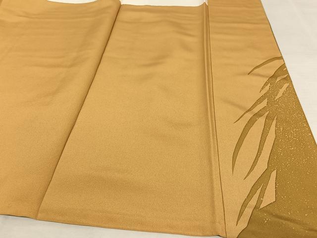 平和屋着物●訪問着 手描き ハイビスカス 暈し染め 正絹 逸品 AAAT3139np