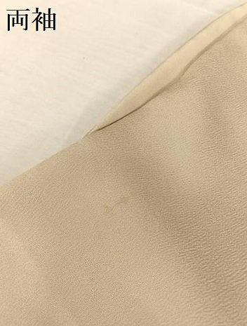 平和屋着物●上質な小紋 若松丸文 金彩 三越扱い 正絹 逸品 AAAT3145np