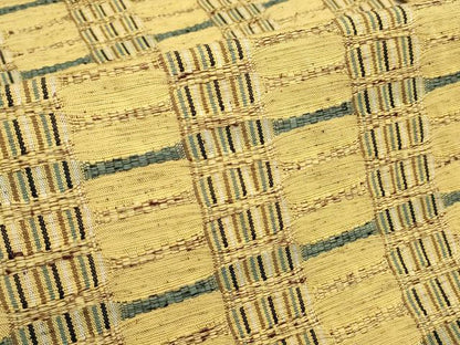 平和屋着物●米沢 スワセンイ 八寸名古屋帯 めがね織 吉野織 逸品 AAAT3780wj