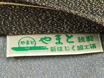 平和屋着物●爪掻き本綴れ　両面　太鼓柄袋帯　桜鞠文　透かし織　金銀糸　やまと誂製　正絹　逸品　AAAT3806wj