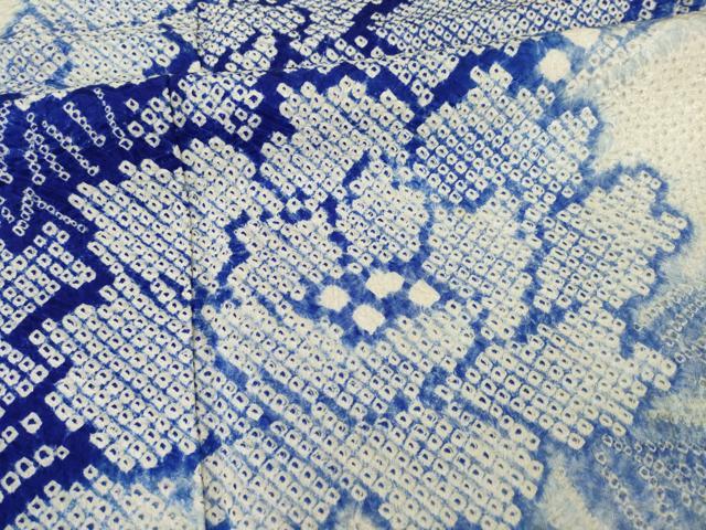 平和屋着物●豪華振袖　総絞り　舞花文　正絹　逸品　AAAT5115ck