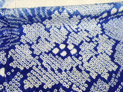 平和屋着物●豪華振袖　総絞り　舞花文　正絹　逸品　AAAT5115ck