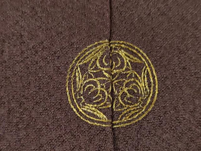 平和屋着物●ファッションデザイナー 花井幸子 訪問着 駒刺繍 立波松文 千鳥 暈し染 金彩 やまと誂製 正絹 逸品 AAAT5155ck