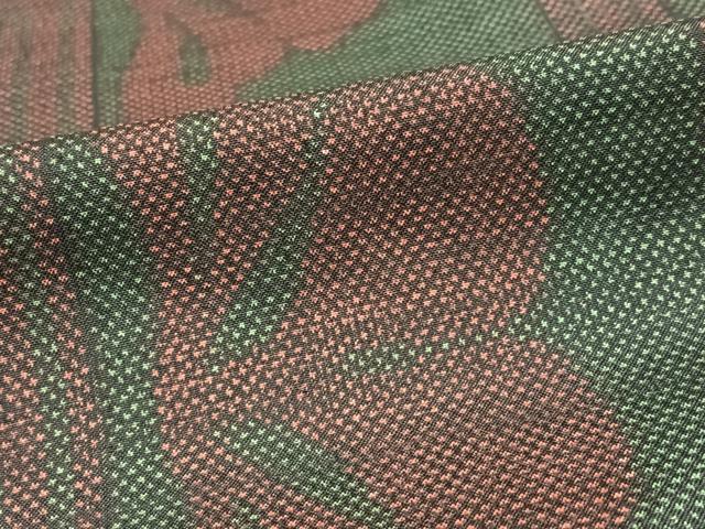 平和屋着物□本場大島紬 幾何学文様 正絹 逸品 AAAT6876mf