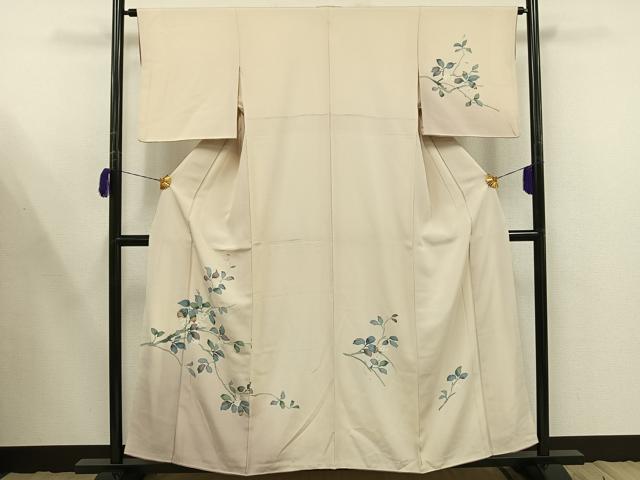 【高級訪問着】　枝花文　暈し染め　逸品✨ No.60 平和屋着物□訪問着 枝花文 暈し染め 正絹 逸品 AAAT6891mf