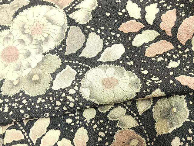 平和屋着物▽訪問着 単衣 作家物 辻が花 絞り 正絹 逸品 AAAT7413fy