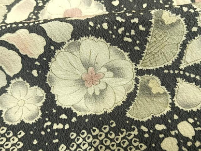 平和屋着物▽訪問着 単衣 作家物 辻が花 絞り 正絹 逸品 AAAT7413fy