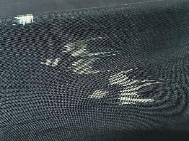平和屋着物●本場琉球絣　紬　正絹　逸品　AAAT9369np
