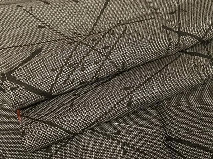 平和屋着物●本場大島紬　９マルキ　枝葉文　ますいわ屋扱い　正絹　逸品　未使用　AAAT9406np