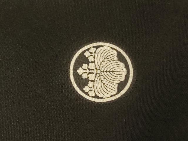 N355.678y360アンティーク 付下げ 金彩 金狛刺繍 花扇文様 正絹 アンティーク 付下げ 金彩 金狛刺繍 花扇文様 正絹 1つ紋 バ