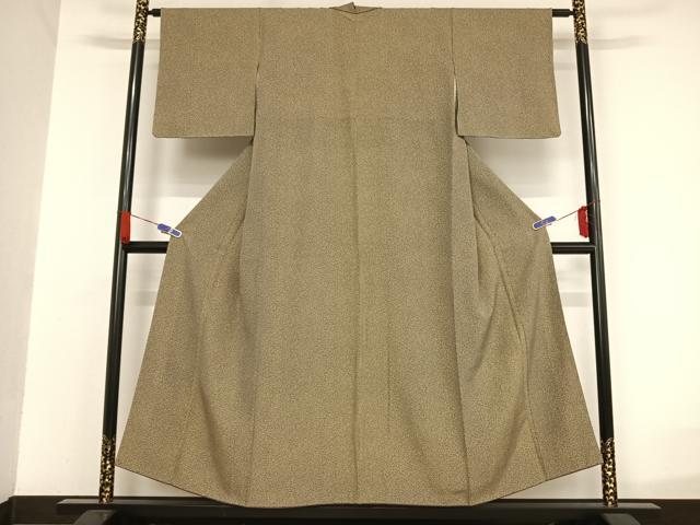 平和屋着物●江戸小紋 小花柄 正絹 逸品 AAAU0023np