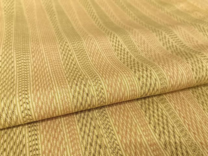 平和屋着物●上質な紬 縞 正絹 逸品 AAAU0024np