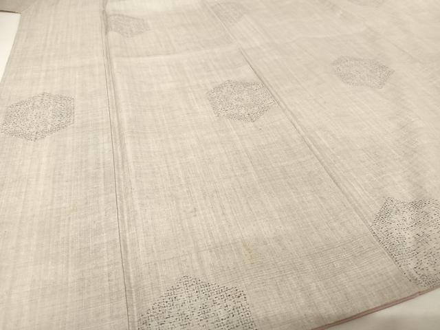 平和屋着物●本場結城紬 重要無形文化財 飛び亀甲 亀甲絣 奥順謹製 証紙付き 正絹 逸品 AAAU0055np