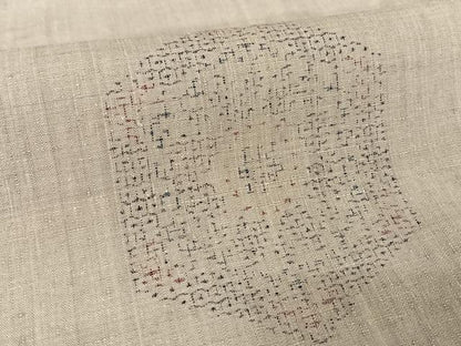 平和屋着物●本場結城紬 重要無形文化財 飛び亀甲 亀甲絣 奥順謹製 証紙付き 正絹 逸品 AAAU0055np