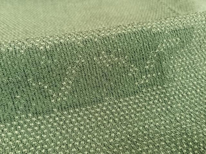 平和屋着物●白鷹お召 霞花文 正絹 逸品 AAAU0074np