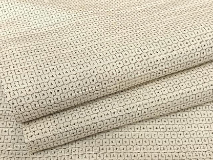 平和屋着物●男性　結城紬　アンサンブル　100亀甲　キングサイズ　正絹　逸品　AAAU0078np