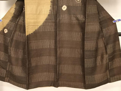 平和屋着物●訪問着 絞り 丸文 正絹 逸品 AAAU0119np